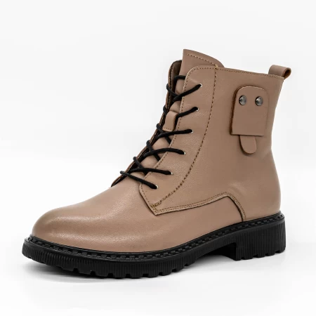 Frauenstiefel im Frühjahr 1918Q12 Hell Brown | Gebildet