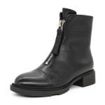 Frauenstiefel im Frühjahr 1969-1 Schwarz | Gebildet