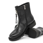 Frauenstiefel im Frühjahr 1969-1 Schwarz | Gebildet