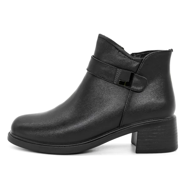 Frauenstiefel mit Pelz 2915Q07 Black | Gebildet