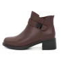 Frauenstiefel mit Pelz 2915Q07 Kirsche Gebildet