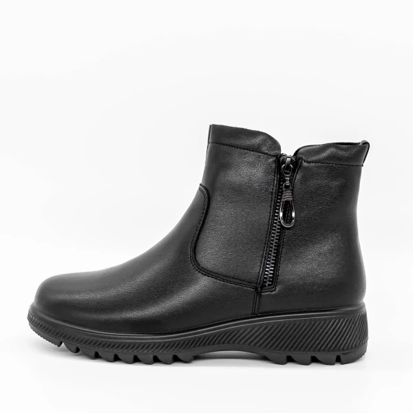 Frauenstiefel mit Pelz 2960Q08 Black | Gebildet