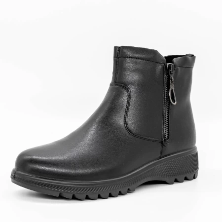 Frauenstiefel mit Pelz 2960Q08 Black | Gebildet
