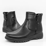 Frauenstiefel mit Pelz 2960Q08 Black | Gebildet