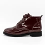 Frauenstiefel mit Pelz 3926G02 Kirsche Gebildet