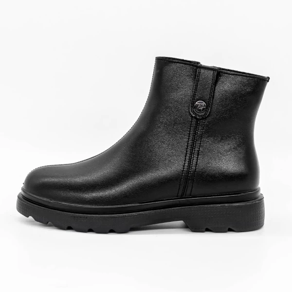 Frauenstiefel mit Pelz 3938Q09 Black | Gebildet