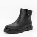 Frauenstiefel mit Pelz 3938Q09 Black | Gebildet