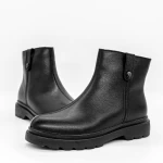Frauenstiefel mit Pelz 3938Q09 Black | Gebildet