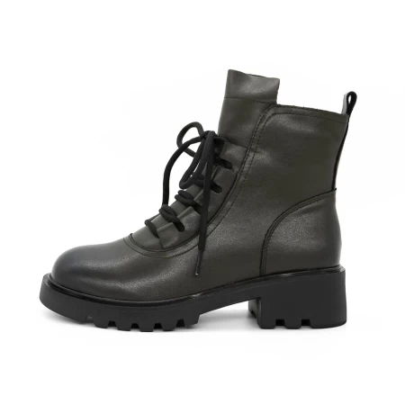 Frauenstiefel mit Pelz 5788 Grün | Gebildet