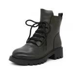 Frauenstiefel mit Pelz 5788 Grün | Gebildet