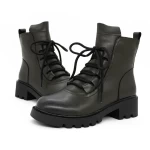 Frauenstiefel mit Pelz 5788 Grün | Gebildet