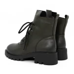 Frauenstiefel mit Pelz 5788 Grün | Gebildet
