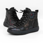 Frauenstiefel im Frühling-Jessień 5866 Black | Gebildet