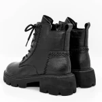 Frauenstiefel im Spring-Auto 6763 Black | Gebildet