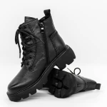 Frauenstiefel im Spring-Auto 6763 Black | Gebildet