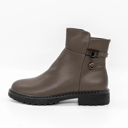Frauenstiefel mit Pelz 10513-27 Pfirsich | Gebildet