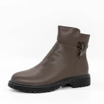 Frauenstiefel mit Pelz 10513-27 Pfirsich | Gebildet