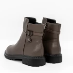 Frauenstiefel mit Pelz 10513-27 Pfirsich | Gebildet