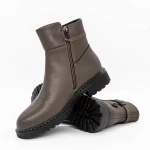 Frauenstiefel mit Pelz 10513-27 Pfirsich | Gebildet