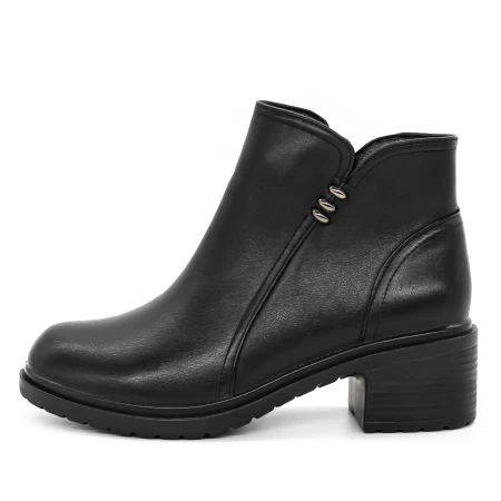 Frauenstiefel im Frühjahr 8 80235-11 Black | Gebildet