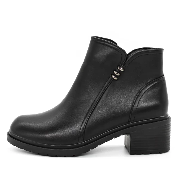 Frauenstiefel im Frühjahr 8 80235-11 Black | Gebildet