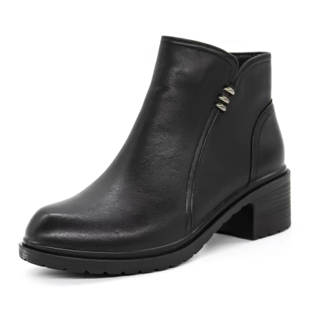 Frauenstiefel im Frühjahr 8 80235-11 Black | Gebildet