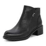 Frauenstiefel im Frühjahr 8 80235-11 Black | Gebildet