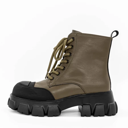 Frauenstiefel im Frühling-Autumn 99518 Green | Franco Gerardo