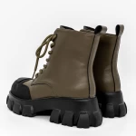 Frauenstiefel im Frühling-Autumn 99518 Green | Franco Gerardo