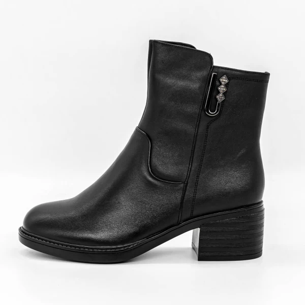 Frauenstiefel im Frühling-Autumn 989383 Black | Gebildet