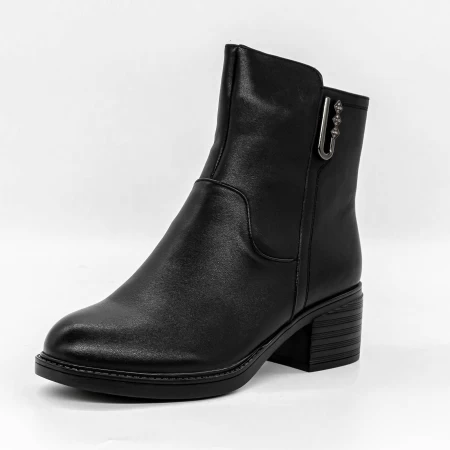 Frauenstiefel im Frühling-Autumn 989383 Black | Gebildet