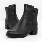 Frauenstiefel im Frühling-Autumn 989383 Black | Gebildet