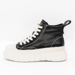 Frauenstiefel im Frühjahrs-Jesieście H5022 Black | Franco Gerardo