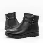 Frauenstiefel mit Pelz M021 Black | Gebildet