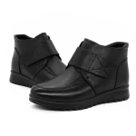 Frauenstiefel mit Pelz M029 Black | Gebildet