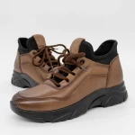Frauenstiefel mit Pelz M3077 Brown | Gebildet