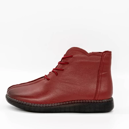 Frauenstiefel mit SC9580 Fellrot Gebildet