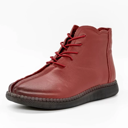 Frauenstiefel mit SC9580 Fellrot Gebildet