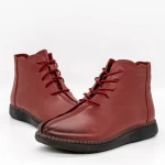 Frauenstiefel mit SC9580 Fellrot Gebildet