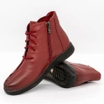 Frauenstiefel mit SC9580 Fellrot Gebildet
