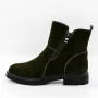 Frauenstiefel im Frühjahr im Frühjahr 3918H03 Green | Gebildet