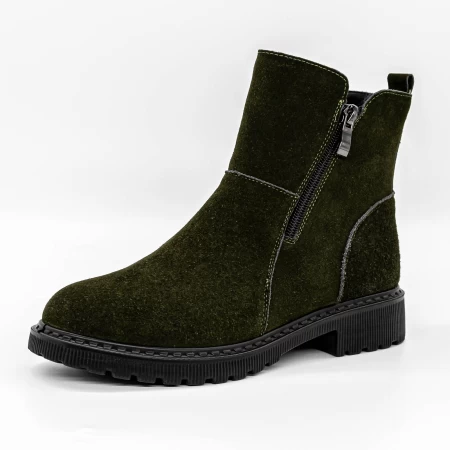 Frauenstiefel im Frühjahr im Frühjahr 3918H03 Green | Gebildet