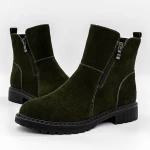 Frauenstiefel im Frühjahr im Frühjahr 3918H03 Green | Gebildet
