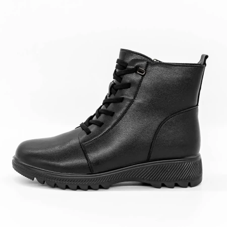 Frauenstiefel mit Pelz 2960Q10 Black | Gebildet