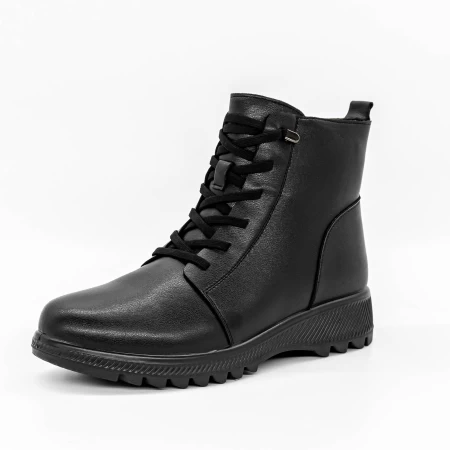 Frauenstiefel mit Pelz 2960Q10 Black | Gebildet