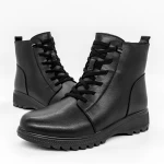 Frauenstiefel mit Pelz 2960Q10 Black | Gebildet