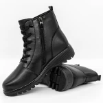 Frauenstiefel mit Pelz 2960Q10 Black | Gebildet
