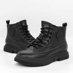 Frauenstiefel im Frühling-Auto C6620 Black | Gebildet