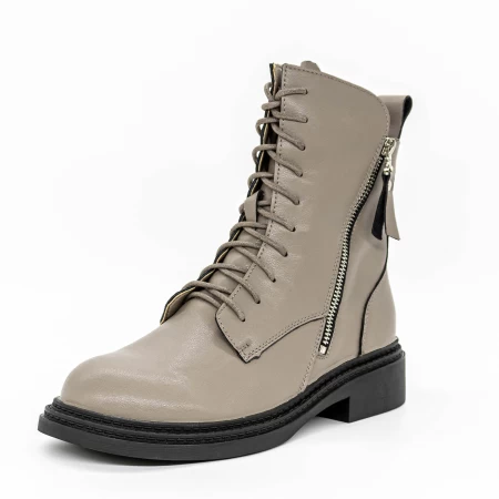 Frauenstiefel im Frühling-Autumn D5051E Gray | Gebildet