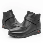 Frauenstiefel im Spring-Auto ZZ66055 Black | Gebildet